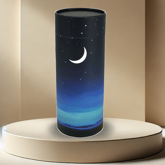 Starry Night Scattering Tube Urn