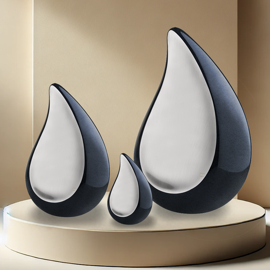 Tear Drop Urn - Midnight