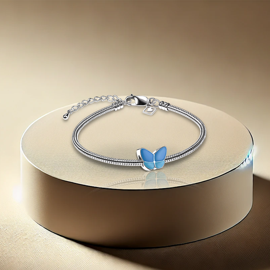 Treasure Wings Of Hope Ash Bead - Blue | Memorial Jewellery