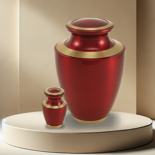Trinity Crimson Urn