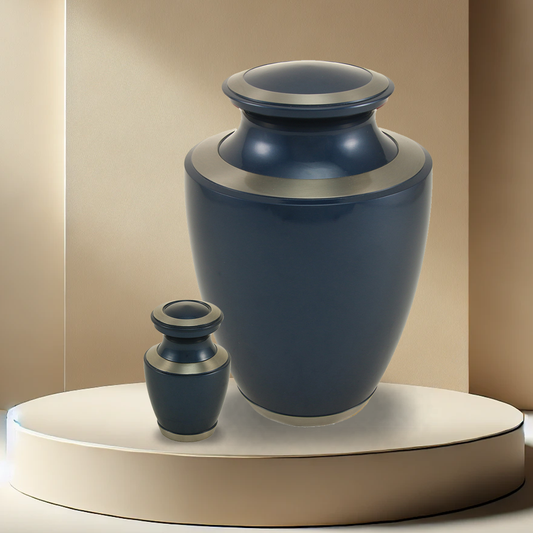 Trinity Moonlight Blue Urn