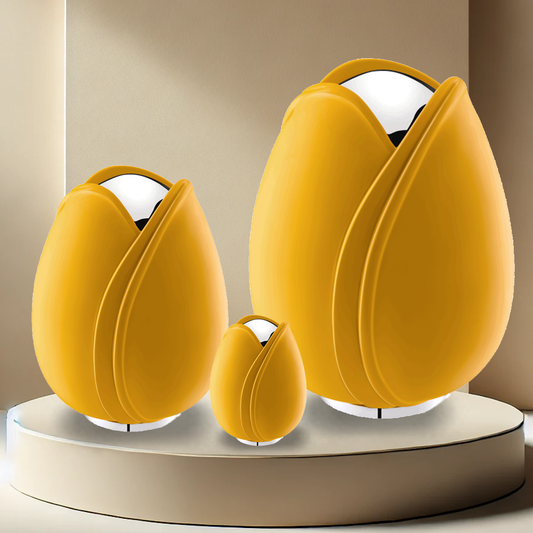 Tulip Urn - Yellow