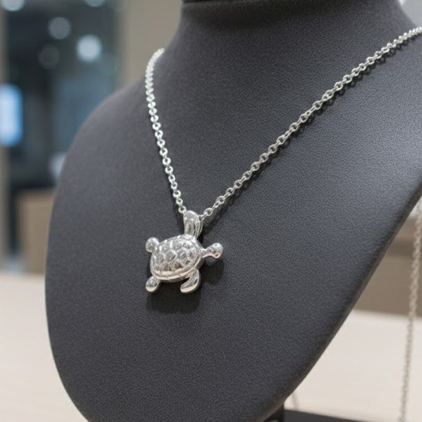 Turtle Ash Pendant | Memorial Jewellery