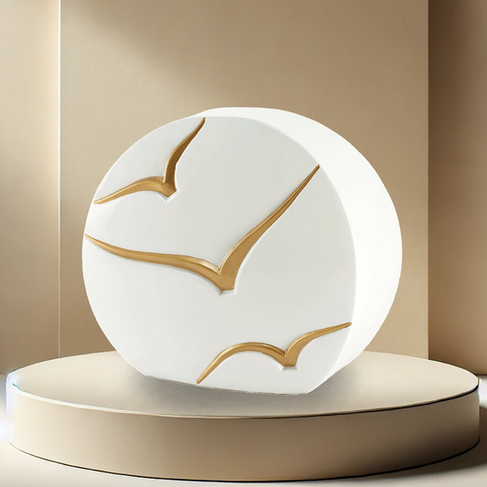 Windham Going Home Urn - Gloss White