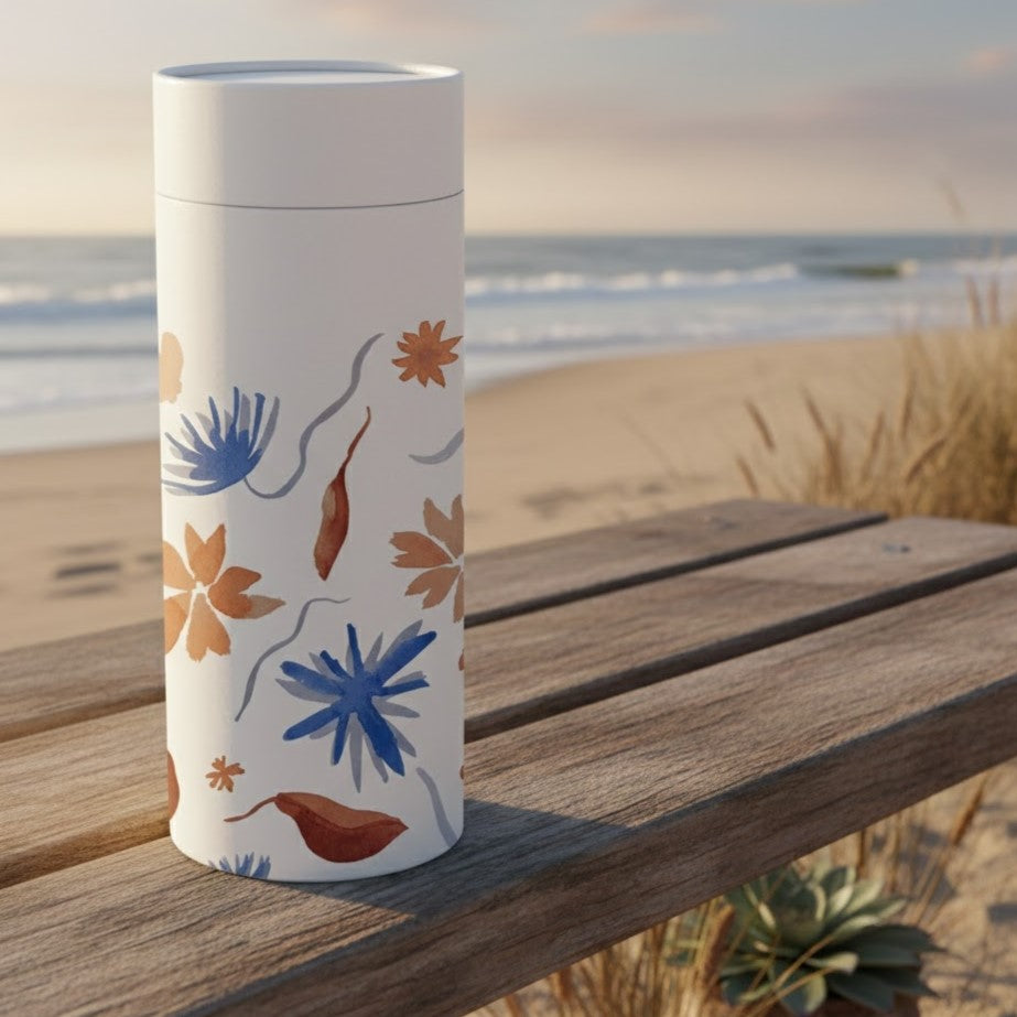 A New Season Scattering Tube Urn