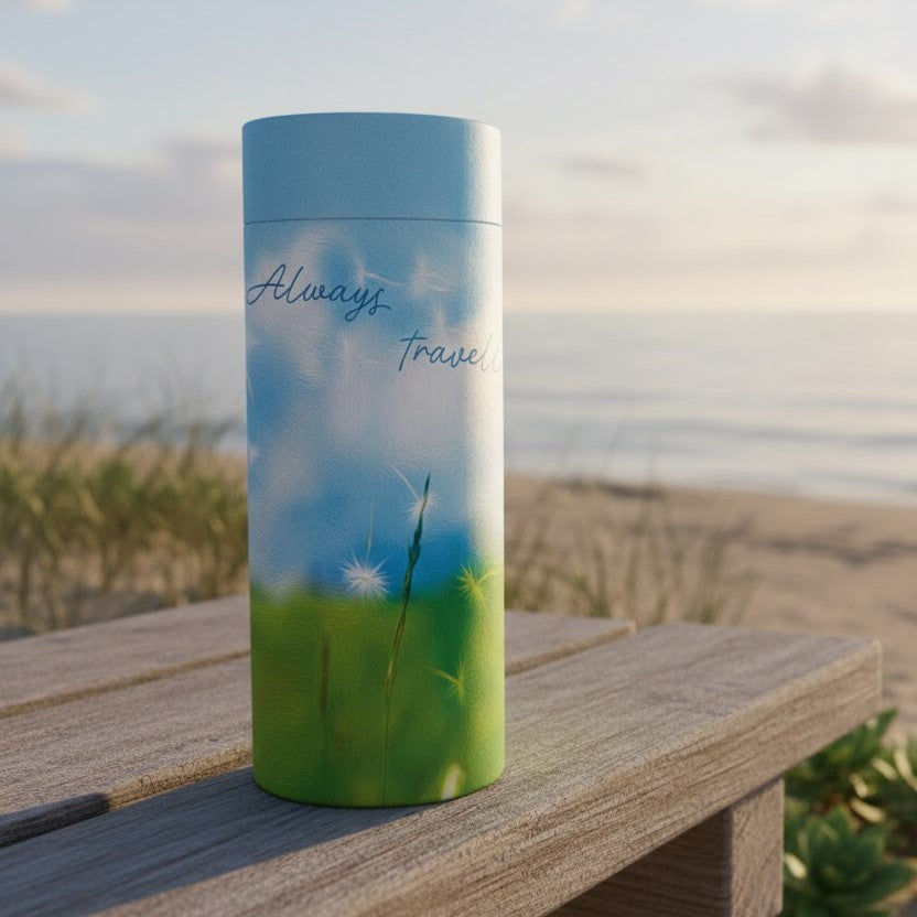 Always Travelling Scattering Tube Urn