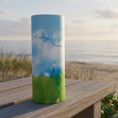 Always Travelling Scattering Tube Urn