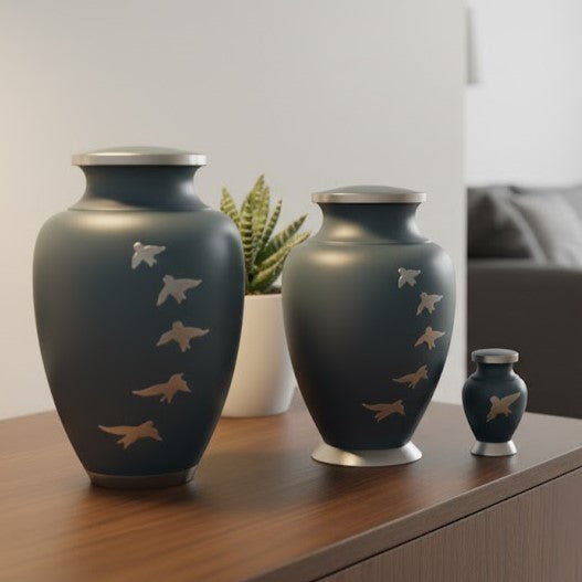 Aria Ascending Doves Urn