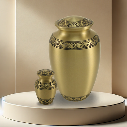 Athena Bronze Urn