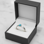 Birthstone Ring - Steel | Memorial Jewellery