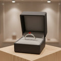 Birthstone Ring - Steel | Memorial Jewellery