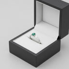 Birthstone Ring - Steel | Memorial Jewellery