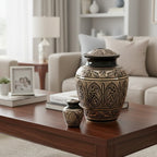 Black & Gold Urn