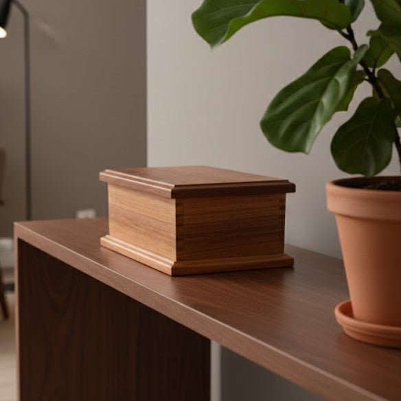 Blackwood Timber Urn