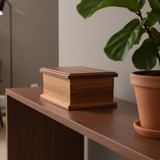 Blackwood Timber Urn