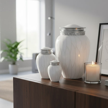 Blessings Urn - White