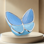 Blue Butterfly Urn - Wings Of Hope