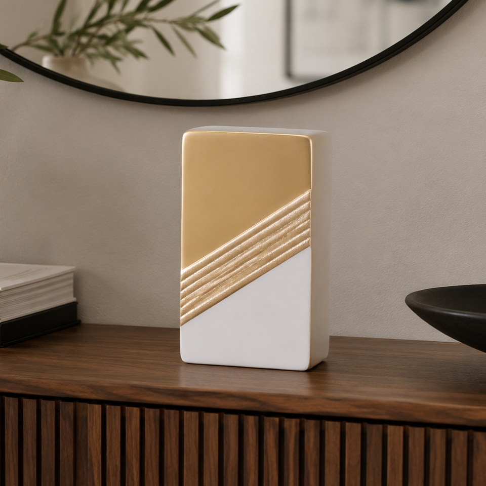 Brighton - Bronze/White