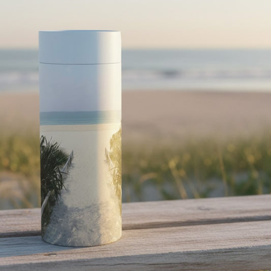 By The Sea Scattering Tube Urn