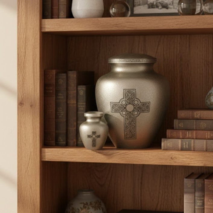 Celtic Cross Urn
