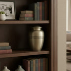 Classic Matte Pewter Urn