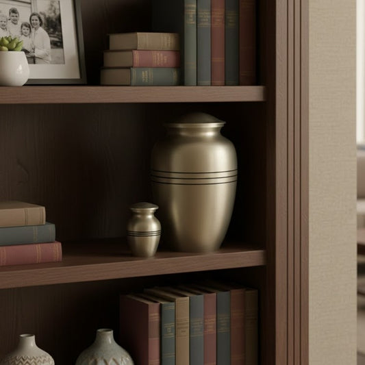 Classic Matte Pewter Urn