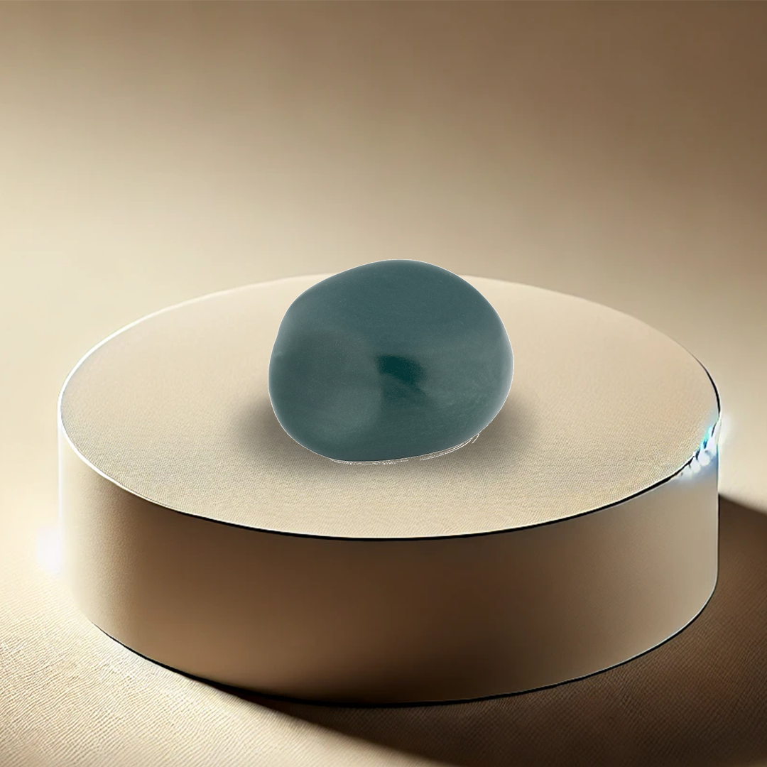 Cuddle Stone Urn - Matte Forest Green