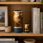 Cylinder Bushland Slate/Brushed Gold