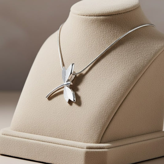 Dragonfly Ash Pendant | Memorial Jewellery