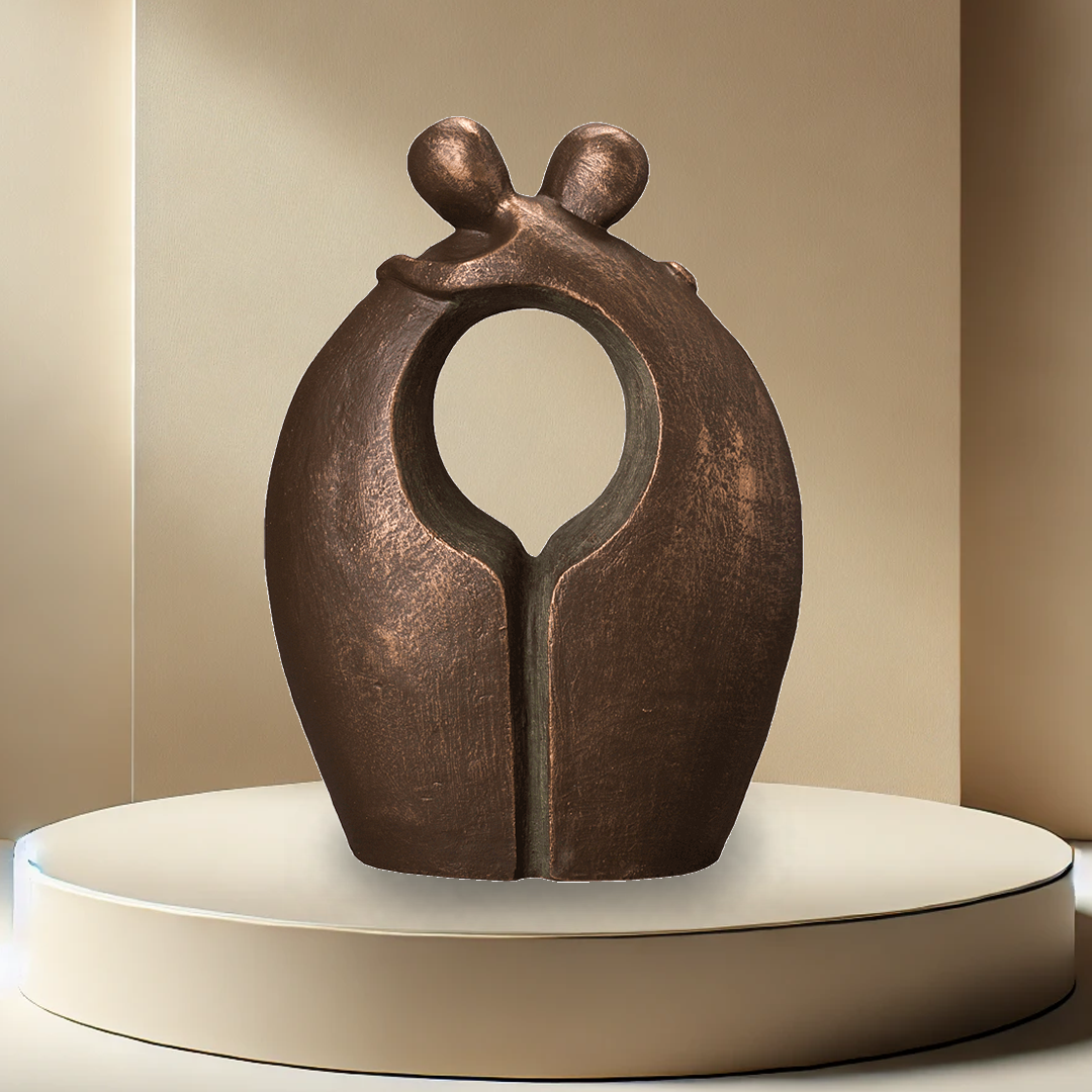 Embrace Urn - Bronze