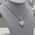 Filigree Heart Ash Pendant | Memorial Jewellery