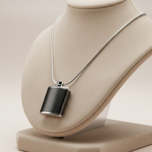 Flask Ask Pendant | Memorial Jewellery
