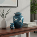 Flying Doves Urn