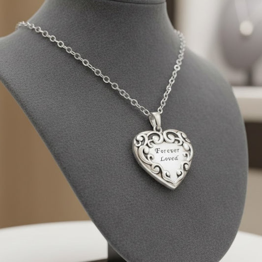 Forever Loved Ash Pendant | Memorial Jewellery