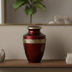 Grecian Crimson Urn