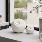 Lumos White Tealight Candle Holder Urn