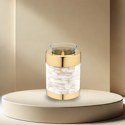 Mother of Pearl Tealight Urn