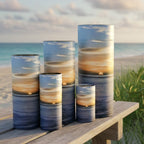 Ocean Sunset Scattering Tube Urn