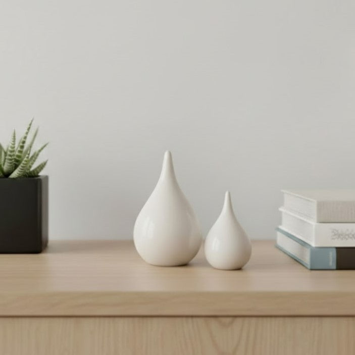 Pearl Drop Urns