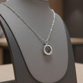 Plain Circle Ash Pendant | Memorial Jewellery