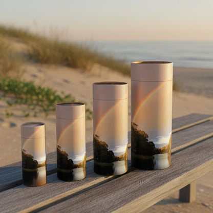 Rainbow Pond Scattering Tube Urn