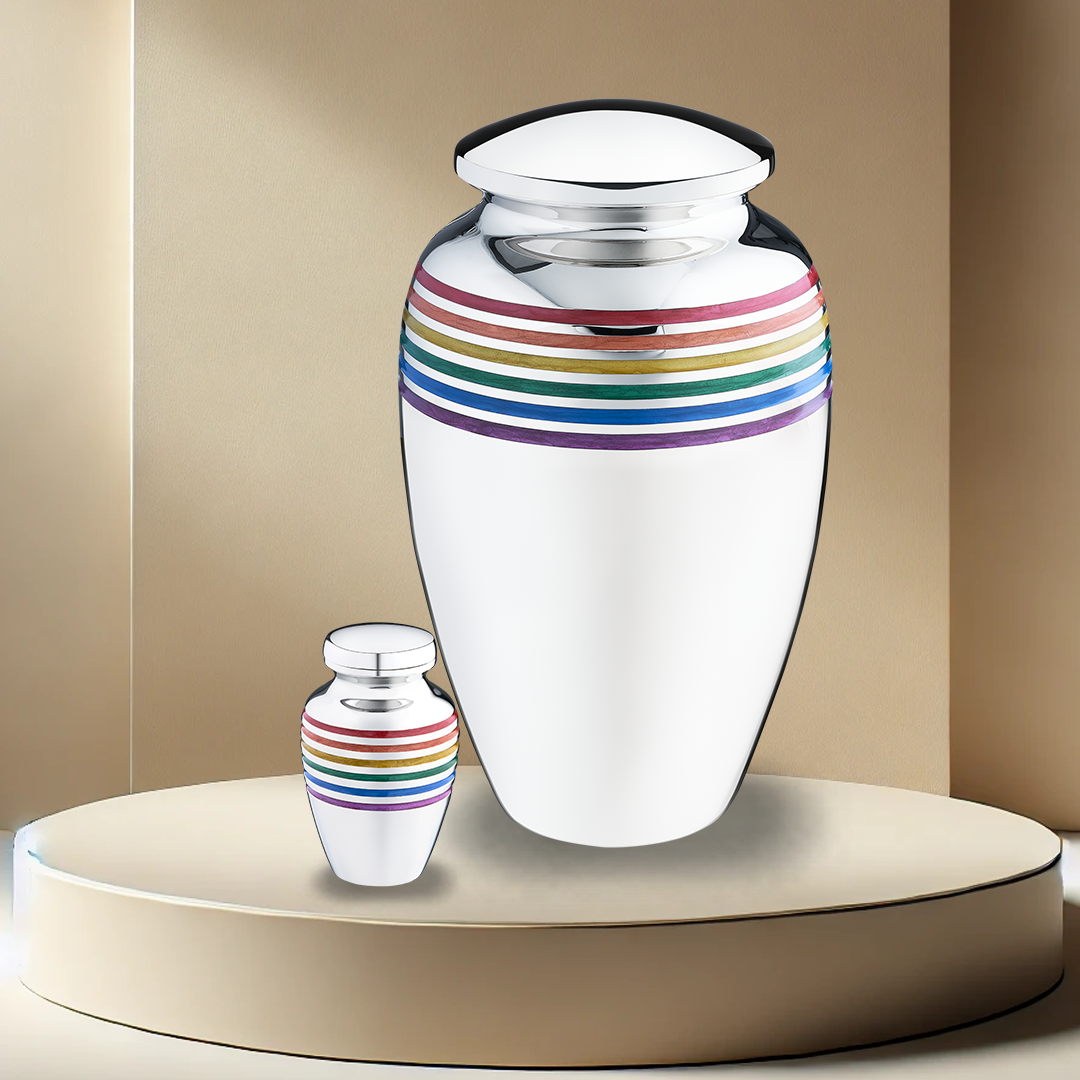 Rainbow Urn