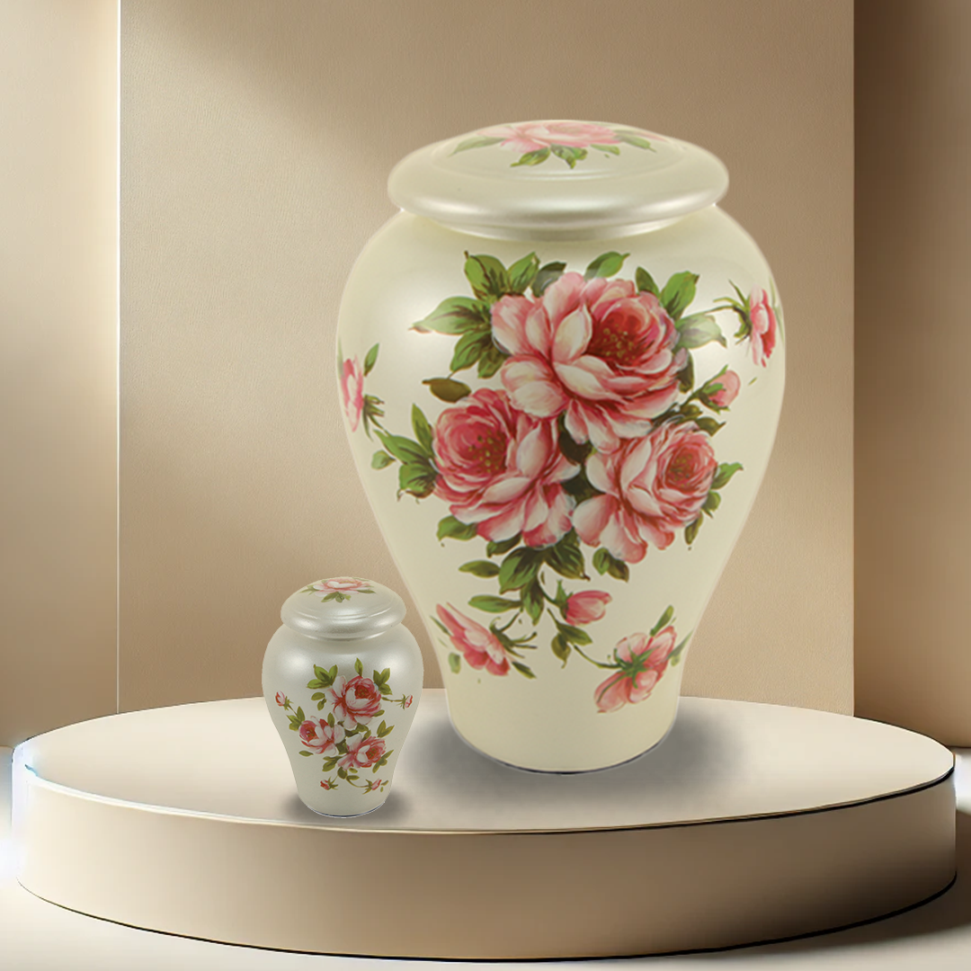 Rose Bouquet Urn