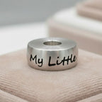 Round 'My Little Angel' Ash Bead | Memorial Jewellery