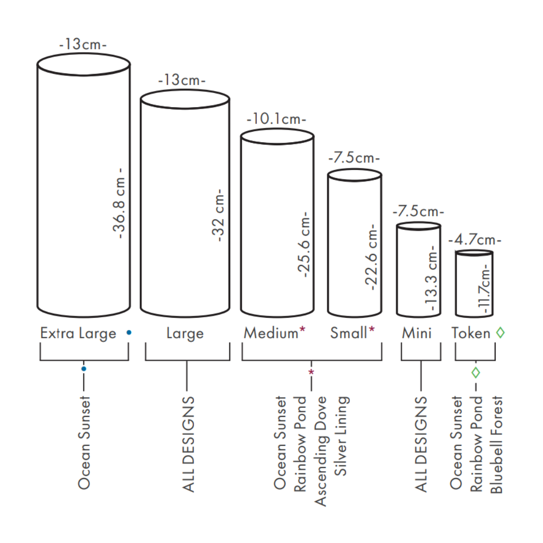 Pandanus Checkered Scattering Tube Urn