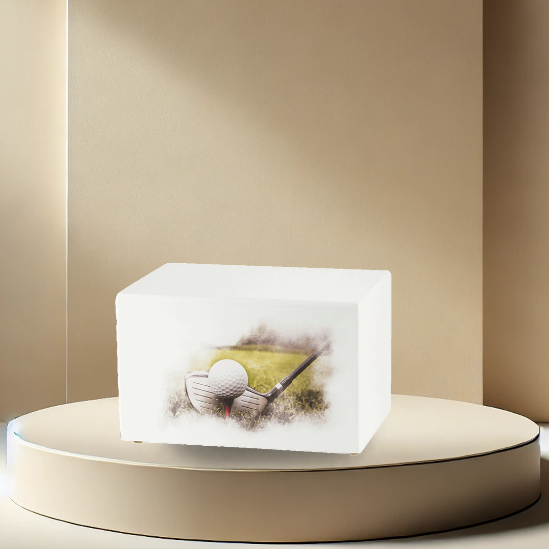 Somerset Box Urn - Tee Time