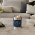 Speckled Indigo Tealight Urn