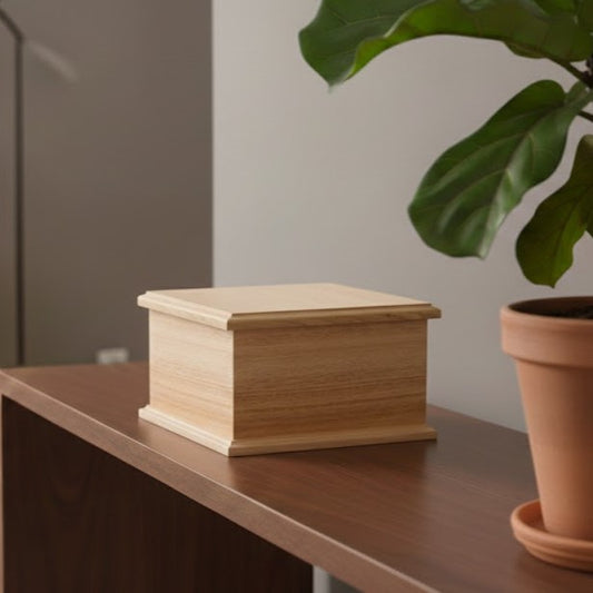 Tasmanian Oak Timber Urn