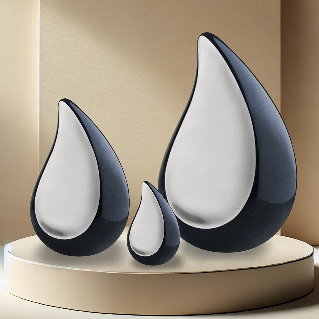 Tear Drop Urn - Midnight
