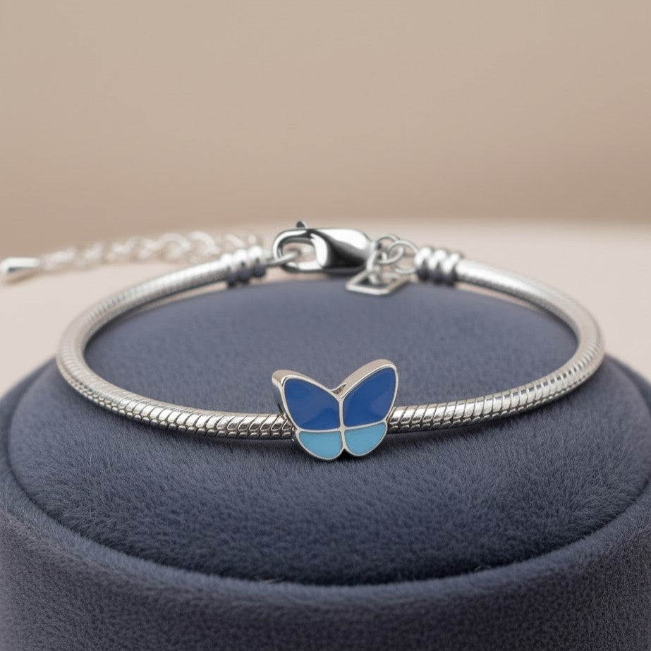 Treasure Wings Of Hope Ash Bead - Blue | Memorial Jewellery